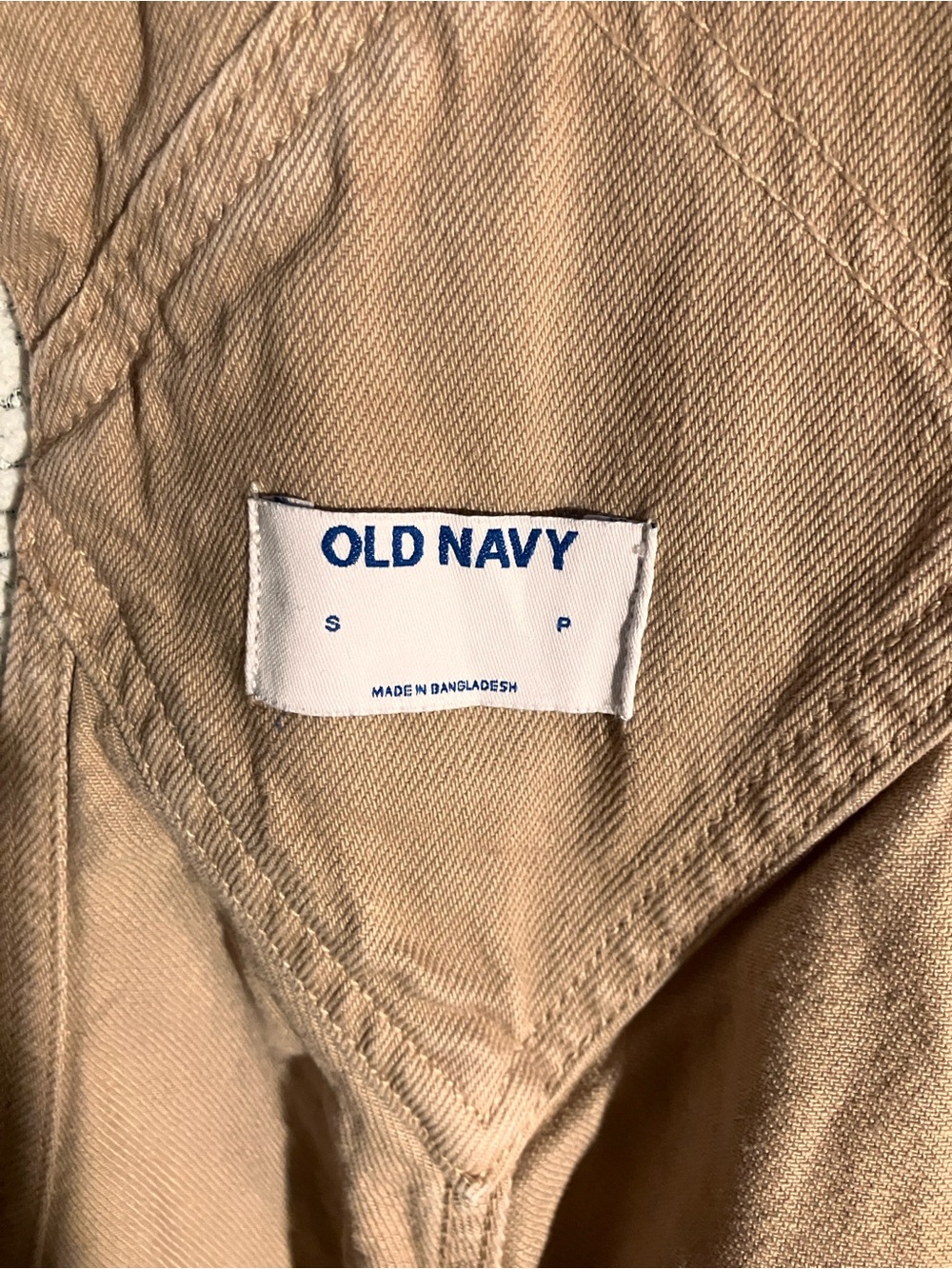 Old Navy Rust-Brown Short Overalls - Picture 2 of 2